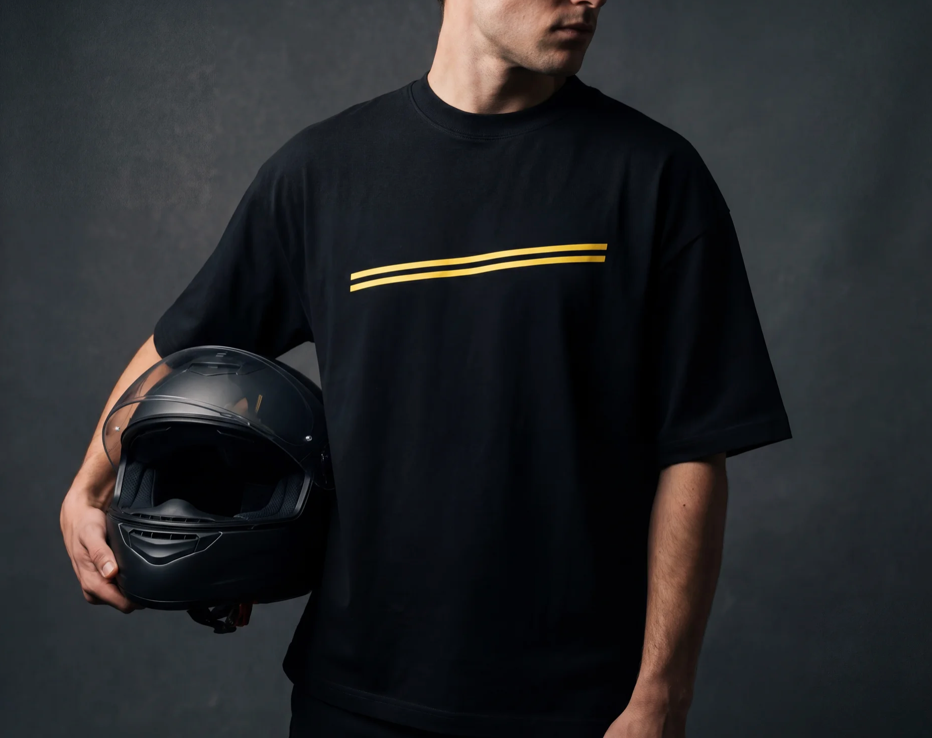 Double Yellow Line Tee